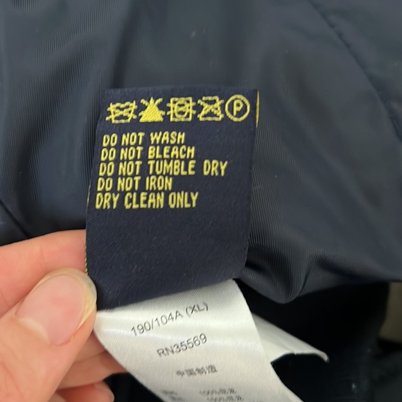 Alpha Industries Bomber Jacket - Navy Blue - Picture 9 of 10